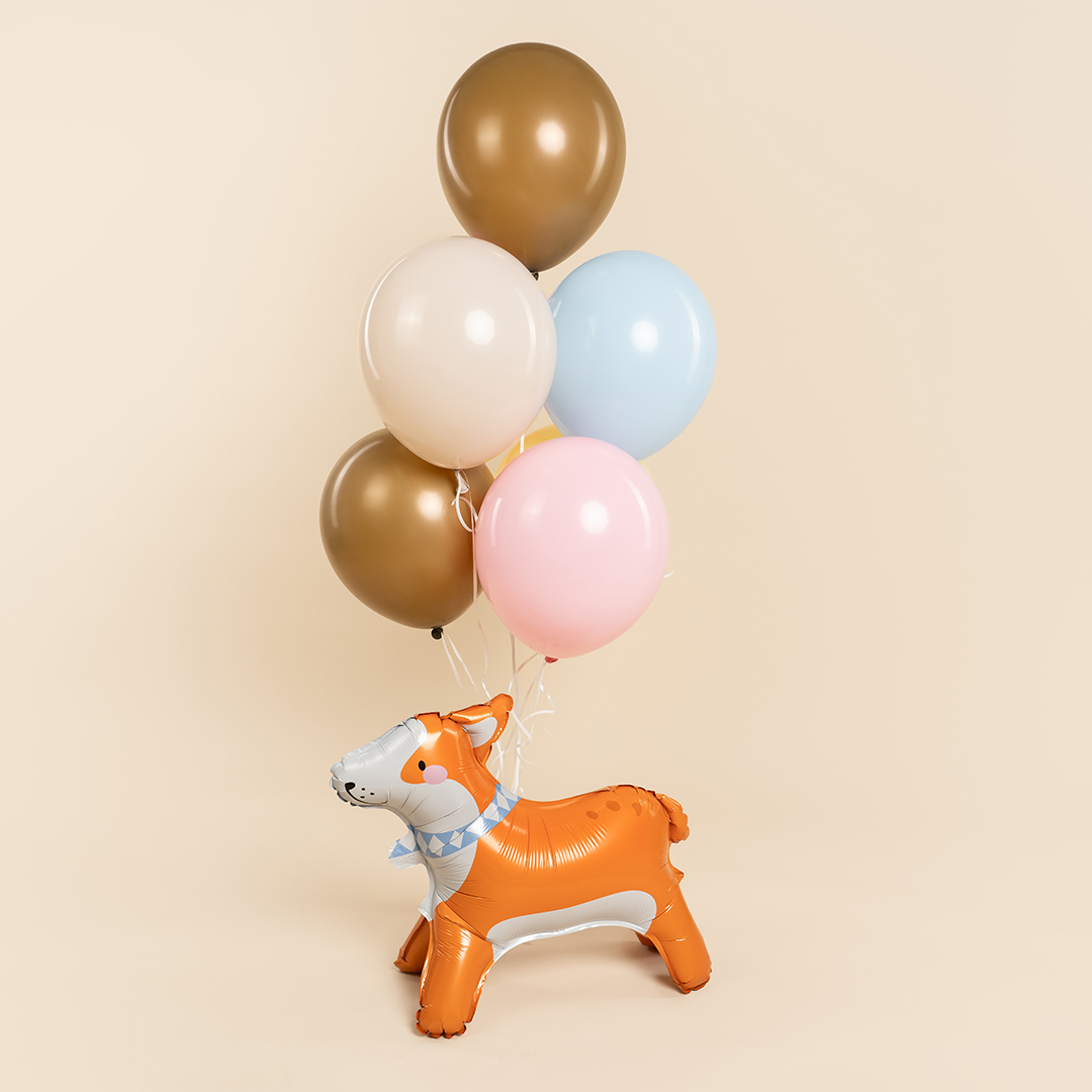 Шар (22''/56 см) Фигура 3D, Корги, 1 шт. в уп.